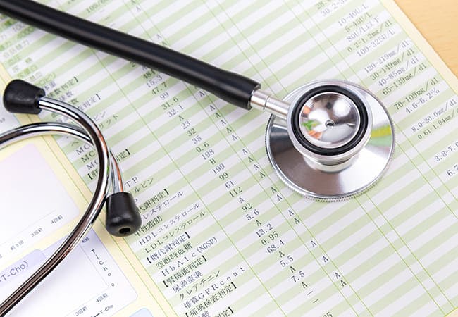 血液検査結果が当日お伝えできます